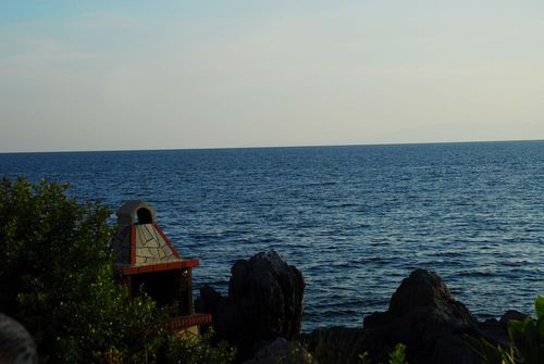 View from Loutra