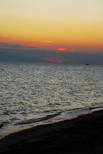 Loutra sunset